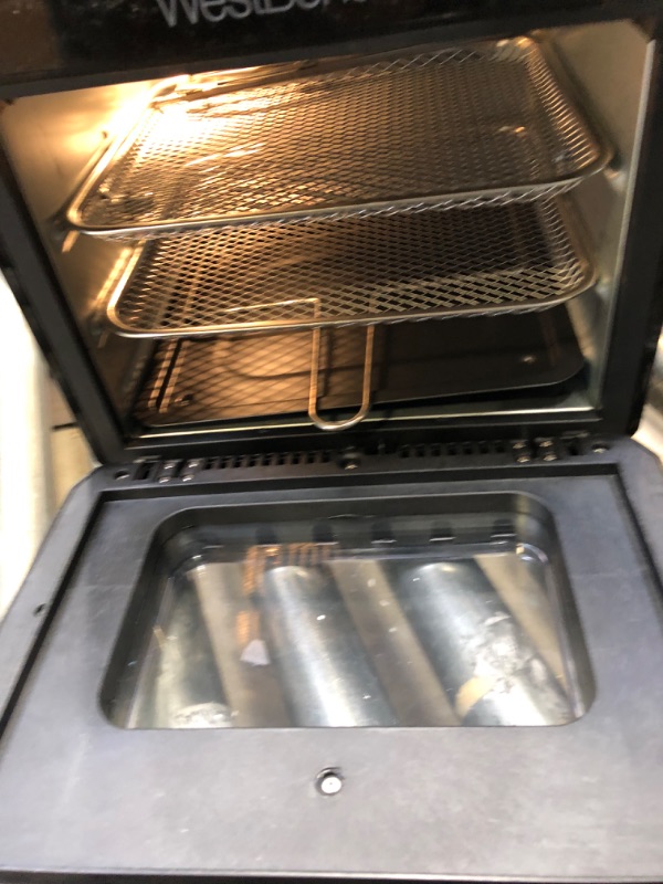 Photo 2 of 12.6 QT XL Air Fryer Oven - Bake, Roast, Rotisserie, Dehydrate, Re-Heat 10 Quick Menu Presets