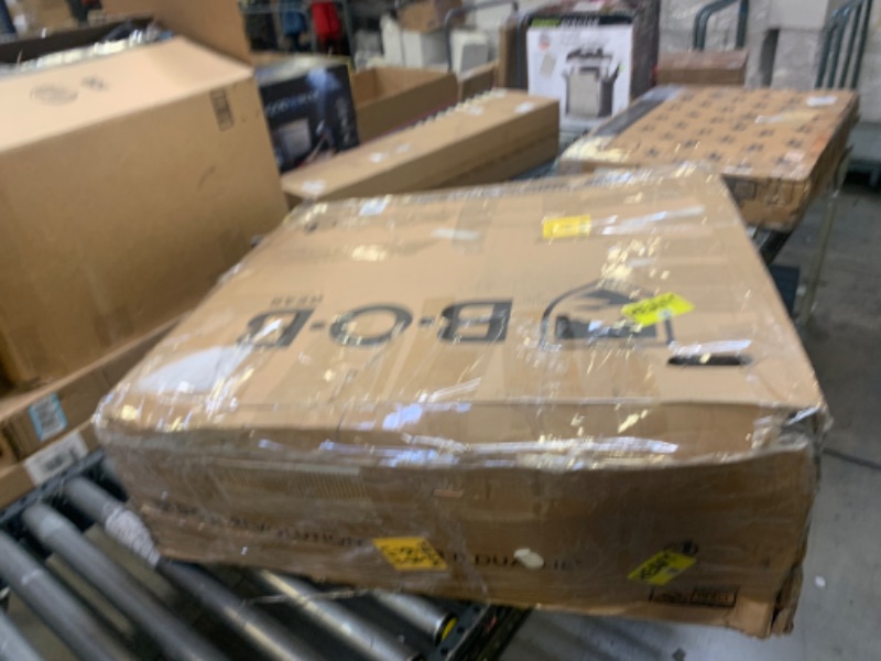 Photo 1 of BOB Gear Revolution Flex 3.0 Duallie Double Jogging Stroller, Lunar Black - Ultra-Reflective Accents , 48x30.5x45 Inch (Pack of 1) Lunar Black Double --- Box Packaging Damaged, Moderate Use, Scratches and Scuffs on Metal and Plastic, Missing Some Hardware