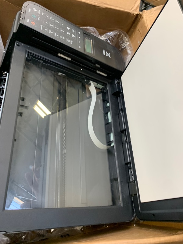 Photo 4 of Canon PIXMA MX490 Wireless Office All-in-One Printer/Copier/Scanner/Fax Machine --- Selling for Parts, Item Did Not Turn On, Missing Parts, Box Packaging Damaged