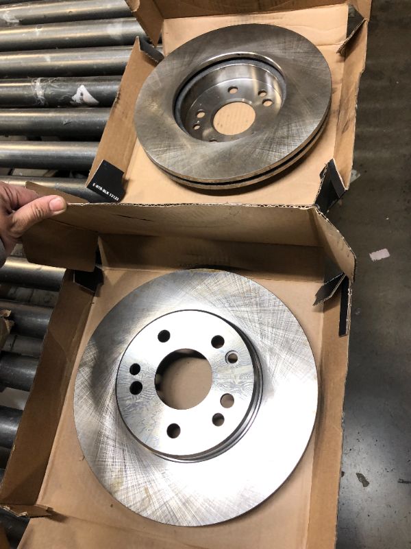 Photo 2 of Hart Brakes Front Brakes and Rotors Kit |Front Brake Pads| Brake Rotors and Pads| Ceramic Brake Pads and Rotors - RBBF.35054.02