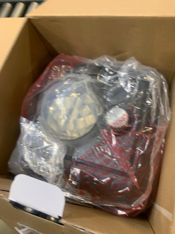 Photo 5 of Portable Karaoke Machine - SINGSATION Star Burst - System Comes w/ 2 Mics, Room-Filling Light Show, Retro Light Panel & Works via Bluetooth - No CDs Required - YouTube Your Favorite Karaoke Songs Star Burst Black --- Selling for Parts, Item Did Not Turn O