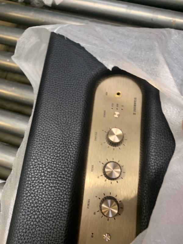 Photo 1 of Marshall Stanmore II Wireless Bluetooth Speaker, Black --- Box Packaging Damaged, Item is New

