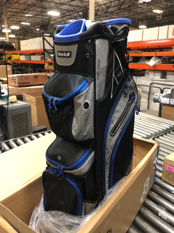 Photo 3 of 14 Way Golf Cart Bag---------like new
