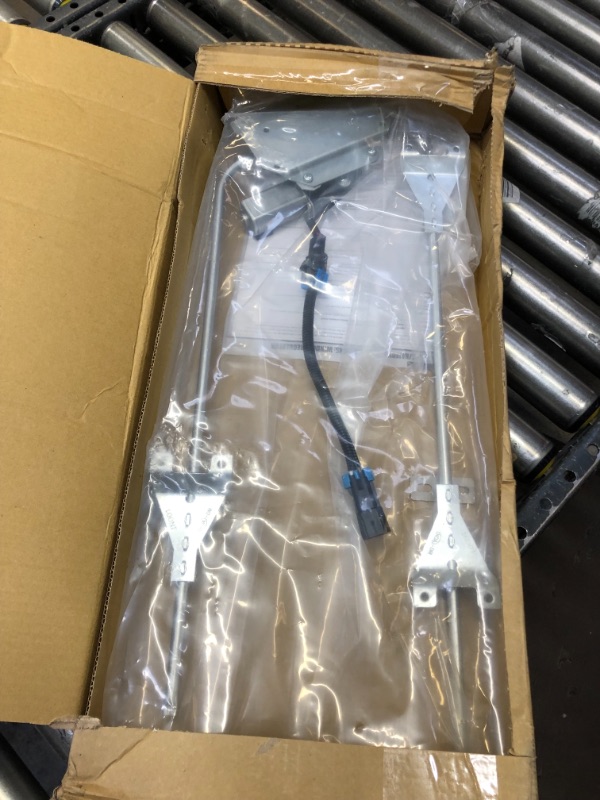 Photo 1 of Dorman 741-5101 Front Passenger Side Power Window Motor and Regulator Assembly Compatible with Select International Models---------like new----------missing some items and hardware/screws 