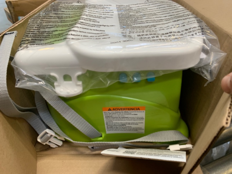 Photo 3 of Fisher-Price Healthy Care Booster SEAT, Green --- Box Packaging Damaged, Item is New
