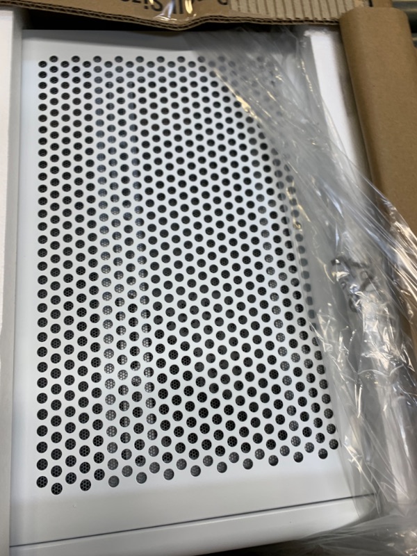 Photo 4 of Cooler Master NR200 White SFF Small Form Factor Mini-ITX Case with Vented Panel, Triple-slot GPU, Tool-Free and 360 Degree Accessibility, Without PCI Riser White NR200 --- Box Packaging Damaged, Minor Use.
