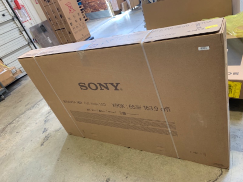 Photo 3 of Sony 65 Inch 4K Ultra HD TV X90K Series: BRAVIA XR Full Array LED Smart Google TV with Dolby Vision HDR and Exclusive Features for The Playstation® 5 XR65X90K- 2022 Model 65 TV Only - Factory Sealed