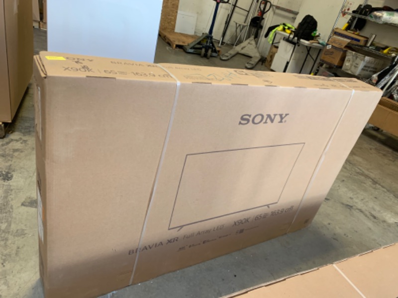 Photo 2 of Sony 65 Inch 4K Ultra HD TV X90K Series: BRAVIA XR Full Array LED Smart Google TV with Dolby Vision HDR and Exclusive Features for The Playstation® 5 XR65X90K- 2022 Model 65 TV Only - Factory Sealed