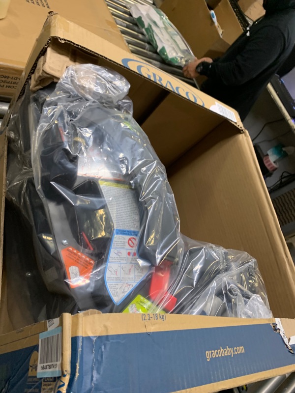 Photo 1 of Graco SlimFit 3 in 1 Car Seat -Slim & Comfy Design Saves Space in Your Back Seat, Darcie, One Size SlimFit Darcie  --- Box Packaging Damaged, Item is New , Missing Cup Holders