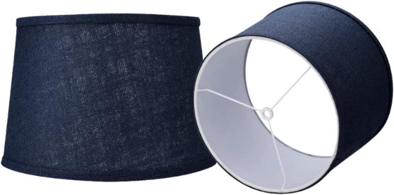 Photo 1 of ALUCSET Double Medium Navy Blue Lamp Shade