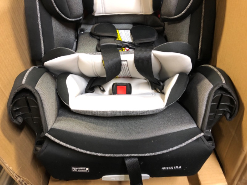 Photo 5 of Graco 4Ever DLX 4 in 1 Car Seat, Infant to Toddler Car Seat, with 10 Years of Use, Fairmont , 20x21.5x24 Inch (Pack of 1) DLX Fairmont