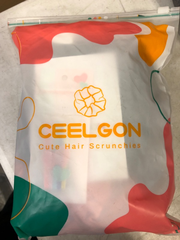 Photo 2 of CEELGON Big Velvet Scrunchies Large Hair Ties 6.25inches Oversized Silk Thick Scrunchie Jumbo Hair Scrunchies Curly Hair Accessories 6 Assorted Colors(Black,Orange,White,Red Wine,Green,Grey)
