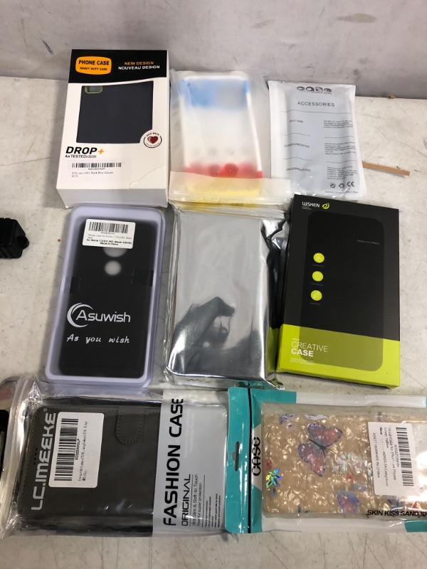 Photo 1 of 8PC MISC. PHONE CASE LOT 