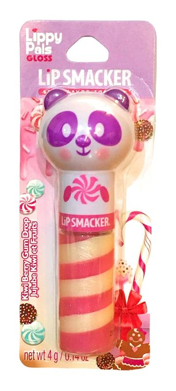 Photo 1 of (2) Lip Smacker Lippy Pals Gloss in Kiwi Berry Gum Drop
