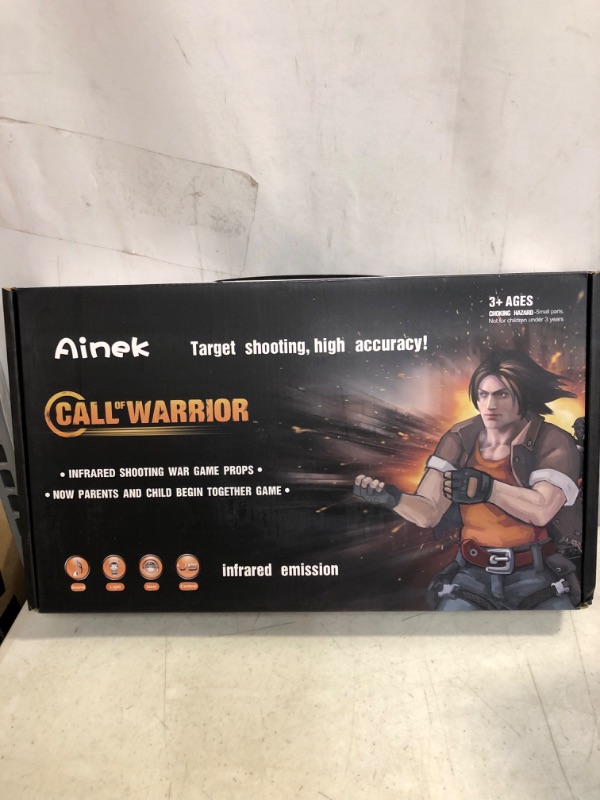 Photo 1 of Ainek Call of Warrior Infrared Laser Tag Guns Set of Two New in Box
