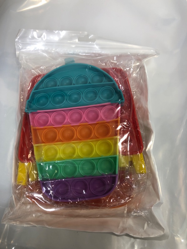 Photo 1 of 3Pcs Push Bubbles Fidgets Sensory Toys for Kids Adults Silicone Popper Rainbow Hamburger Stress Relief Toys Christmas Birthday Gift for Girls Autism ADD ADHD, Hamburger Fries Cup