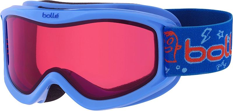 Photo 1 of Bolle AMP Goggles, Blue Monster Frame, Vermillon Lens, 21518
