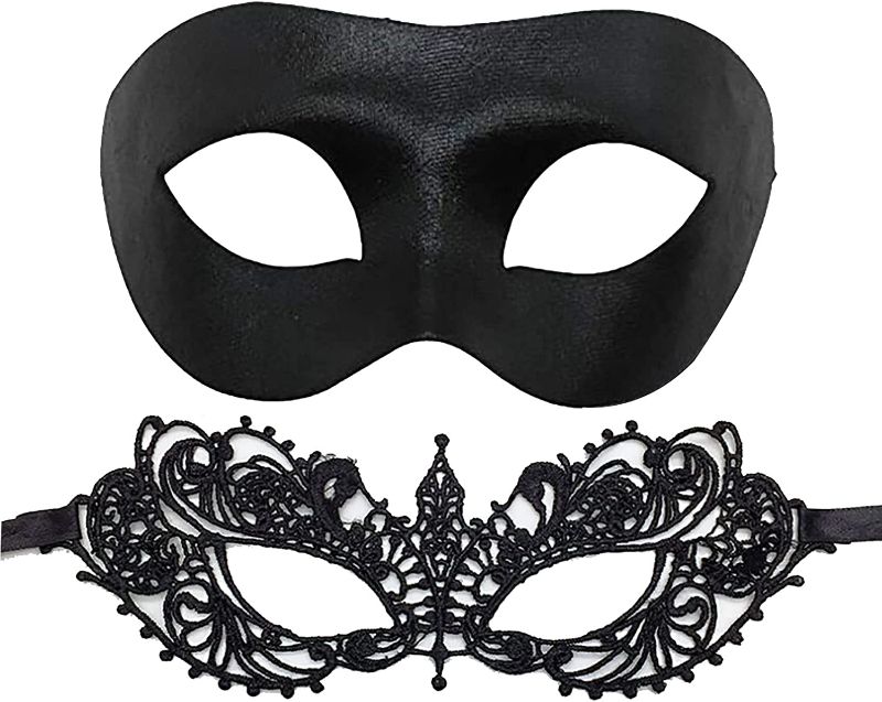 Photo 1 of 2 Pack Couple's Masquerade Mas
