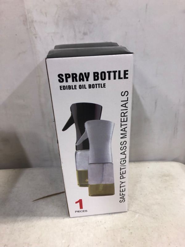 Photo 1 of 2 PCK Oil Sprayer for Cooking, 200ml Glass Olive Oil Sprayer Mister, Olive Oil Spray Bottle, Kitchen Gadgets Accessories for Air Fryer, Canola Oil Spritzer, Widely Used for Salad Making, Baking, Frying, BBQ
