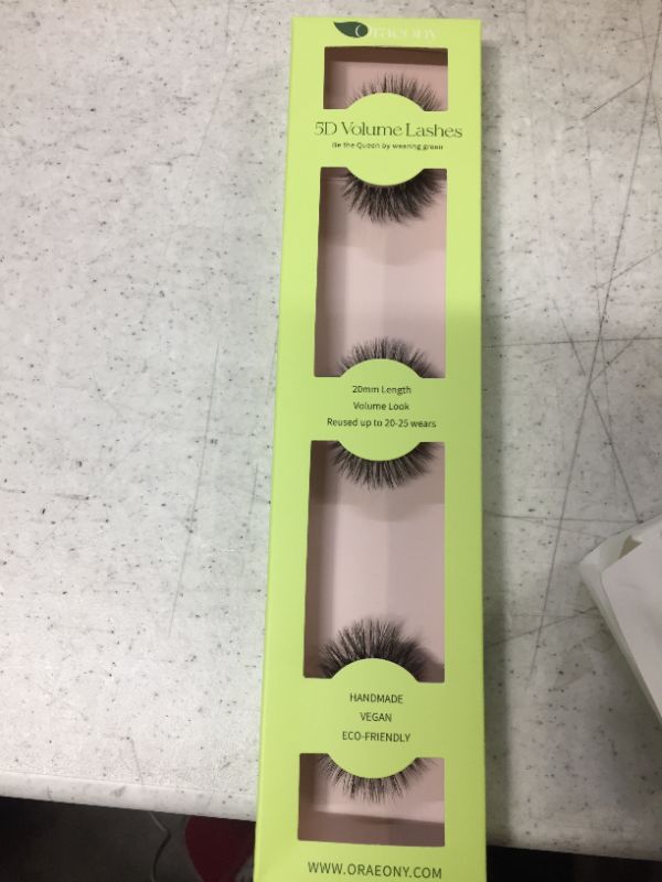 Photo 2 of 3 Pairs Mink Lashes Natural Look, Eco-friendly And Vegan Strip Lashes