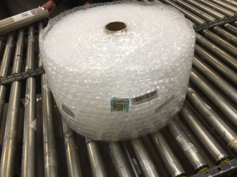 Photo 1 of Amazon Basics Perforated Bubble Cushioning Wrap - Medium 5/16", 12-Inch x 100-Foot Long Roll