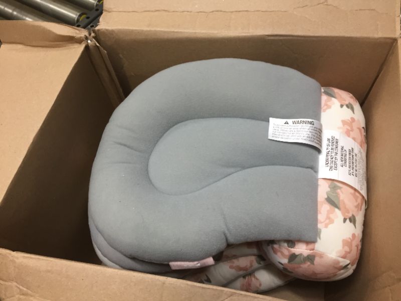 Photo 2 of Infantino Elevate Adjustable Nursing and Breastfeeding Pillow - with multiple angle-altering layers for proper positioning to aid in feeding even as your baby grows, floral