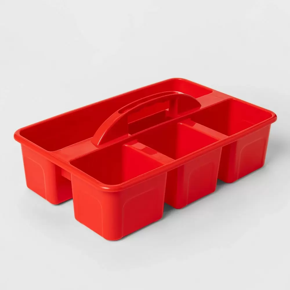 Photo 1 of 2 PACK Large Caddy Red - up & up

