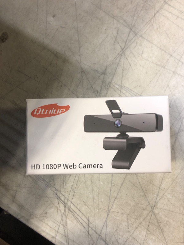 Photo 2 of Qtniue Webcam with Microphone and Privacy Cover, FHD Webcam 1080p, Desktop or Laptop and Smart TV USB Camera for Video Calling, Stereo Streaming and Online Classes 30FPS
FACTORY SEALED