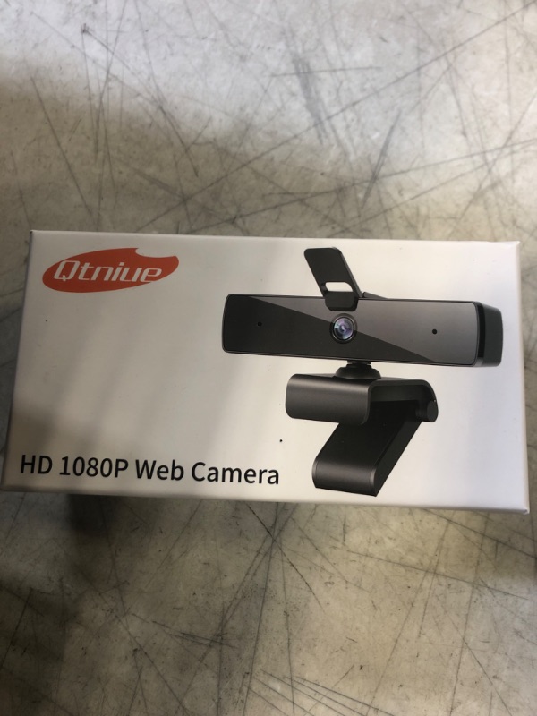 Photo 2 of Qtniue Webcam with Microphone and Privacy Cover, FHD Webcam 1080p, Desktop or Laptop and Smart TV USB Camera for Video Calling, Stereo Streaming and Online Classes 30FPS
FACTORY SEALED