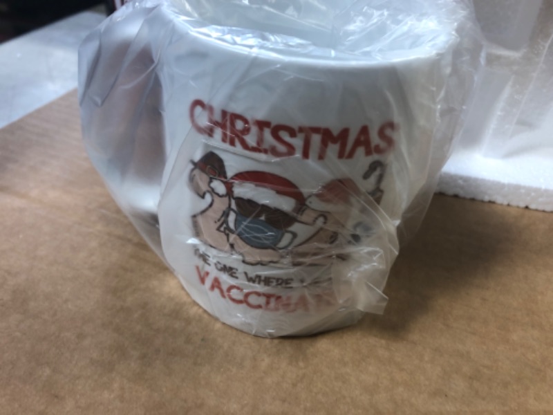 Photo 2 of 2021 Christmas Coffee Mug,Funny Christmas Holiday Coffee Cup, Coffee Mug-Mug in Decorative Christmas Gift Box,11 Oz (Style 3)