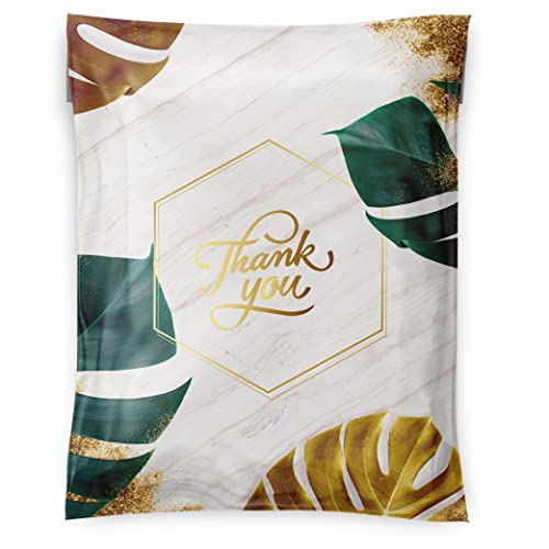 Photo 1 of PROMER Thank You Poly Mailers 10x13 - Self Seal Shipping Bags, 70 of Each Design | Variety Pack (280 pcs)