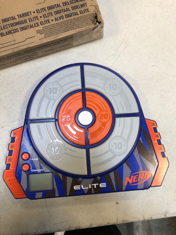 Photo 2 of NERF Elite Digital Target , Blue/Orange , Standard