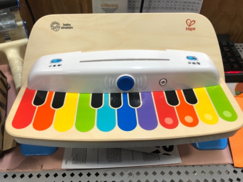 Photo 2 of Baby Einstein Together in Tune Piano? Safe Wireless Wooden Musical Toddler Toy, Magic Touch Collection, Age 12 Months+