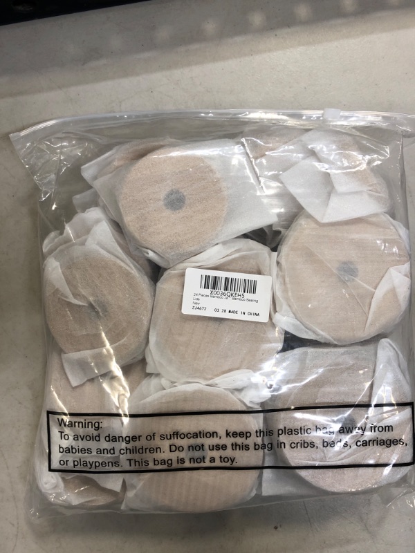 Photo 2 of 24 Pieces Bamboo Jar Lids with Straw Hole Reusable Wooden Mason Canning Jars Lids for 70 mm Regular Mouth and 86 mm Width Mouth Mason Canning Jars