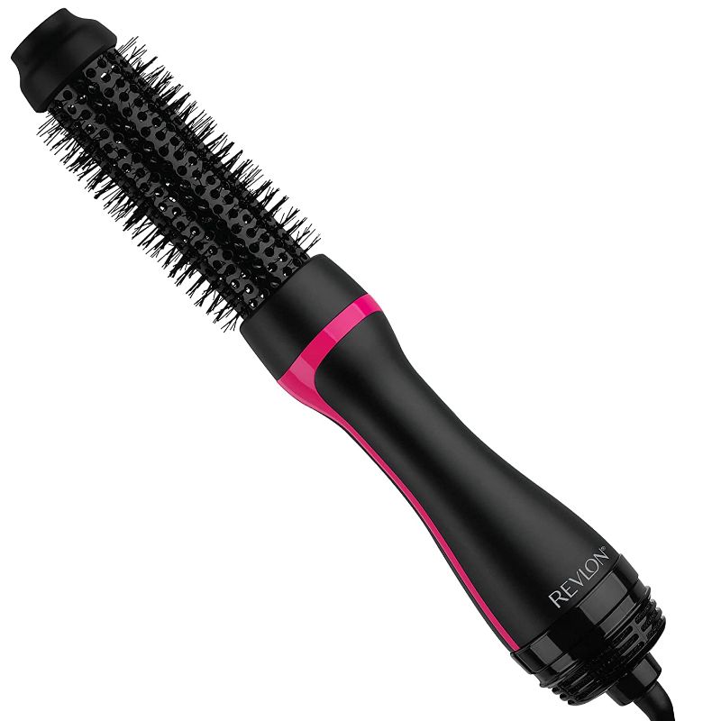 Photo 1 of Revlon One Step Root Booster Round Brush Dryer and Hair Styler | Fight Frizz and Add Volume, (1-1/2 in)
