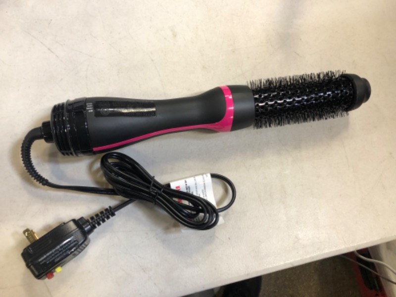 Photo 3 of Revlon One Step Root Booster Round Brush Dryer and Hair Styler | Fight Frizz and Add Volume, (1-1/2 in)
