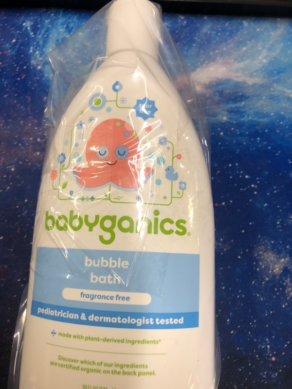 Photo 3 of Babyganics Bubble Bath, Fragrance Free, 20oz
