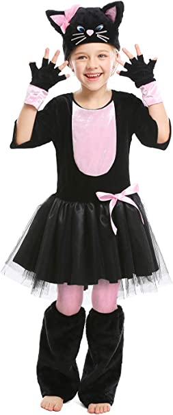 Photo 1 of Cuteshower Halloween Cat Costume for Kid Animal Costume Cosplay  SIZE L