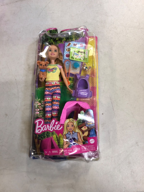 Photo 2 of Barbie It Takes Two Stacie Camping Doll with Pet Puppy & Accessories 3 to 7 YEARS OLD 