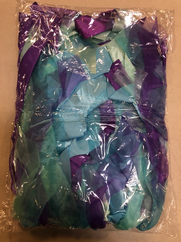 Photo 1 of Double Layer Organza Willows Mermaid Tutu Dress Costume 3-4 Years Purple 4T