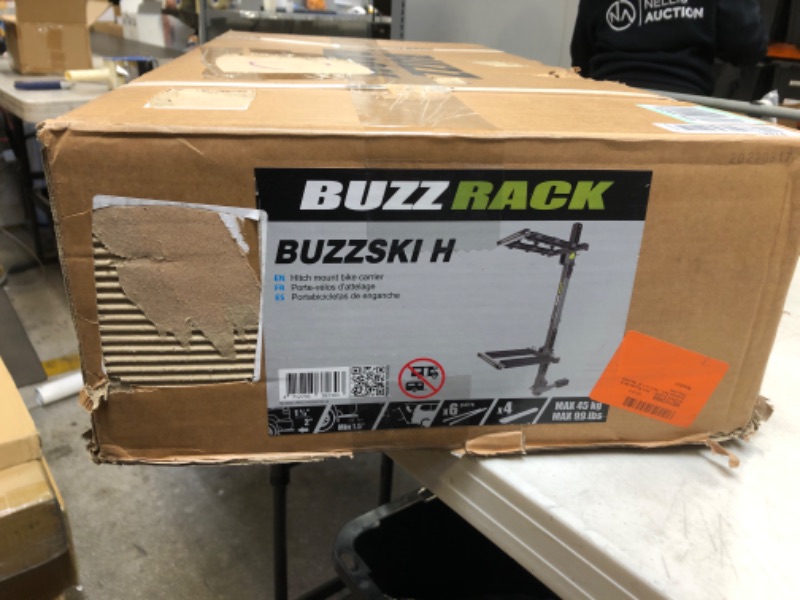 Photo 4 of BUZZRACK BUZZSKI - Hitch Mounted Ski & Snowboard Rack | Fits 2" or 1.25" Receivers | Tilting Away