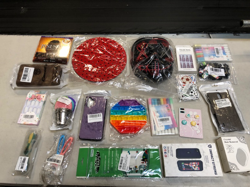 Photo 1 of 20 PCS VARIOUS MISC ITEMS - BAG LOT (SOLD AS IS)