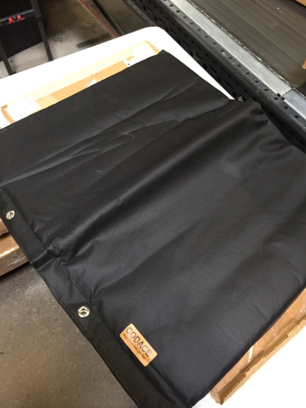 Photo 2 of Backflow Valve Preventer Cover Insulation Pouch, Pipe Insulation Irrigation Sprinkler System Cover Backflow Freeze Protection, Irrigation Backflow Preventers Protection Insulated Pouch (30x24) 30"W x 24"H