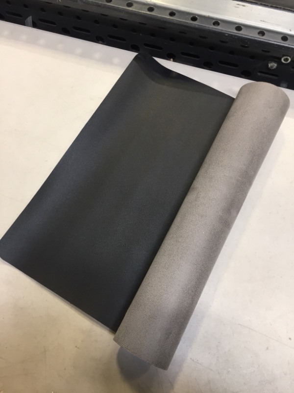 Photo 1 of Leather Desk Pad 44" x 22", Vine Creations Office Desk Mat Waterproof Black, Large PU Leather Smooth Mouse Pad and Writing Surface, Top of Desks Protector 44" x 22" Black