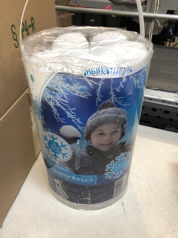 Photo 2 of 30 Pack Indoor Snowballs for Kids Snow Fight
NEW -PACKAGE DAMAGED