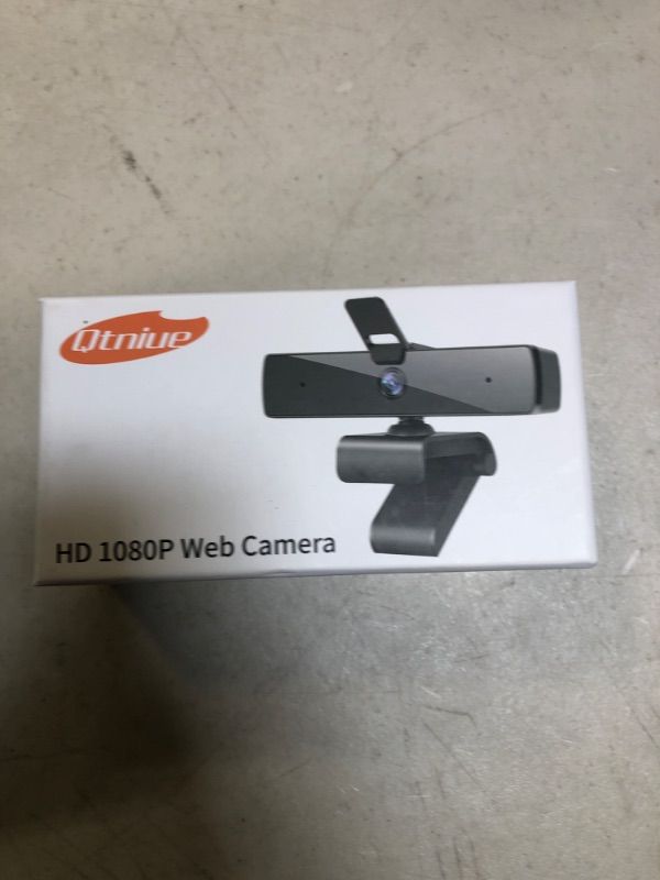 Photo 3 of Qtniue Webcam with Microphone and Privacy Cover, FHD Webcam 1080p, Desktop or Laptop and Smart TV USB Camera for Video Calling, Stereo Streaming and Online Classes 30FPS