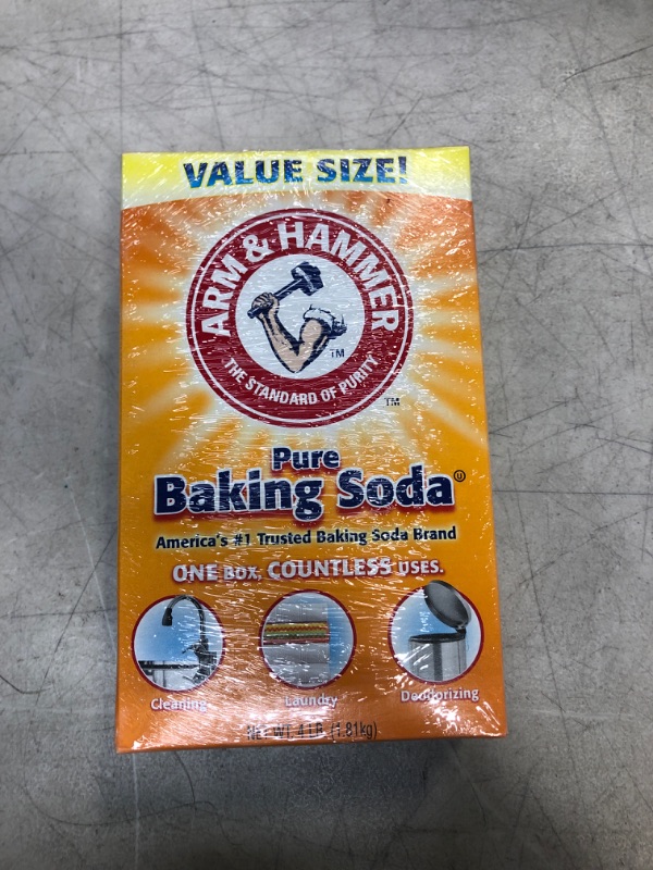 Photo 2 of Arm & Hammer Baking Soda-4LB (01170) 4 Pound (Pack of 1)