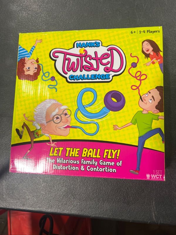 Photo 2 of Hank's Twisted Challenge Family Fun Game – Bend and Twist, Get The Ball Through The Maze to Win! Standard