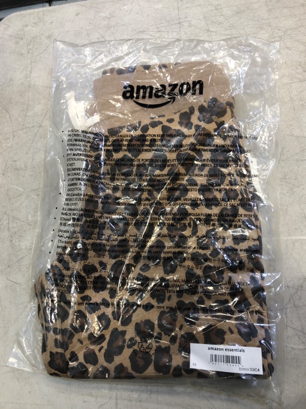 Photo 2 of Amazon Essentials Women's French Terry Fleece Jogger Sweatpant (Available in Plus Size) X-Small Leopard