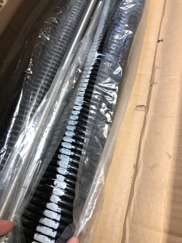 Photo 4 of Garage Door Torsion Spring (2" Pair with L/R Wound) with Non-Slip Winding Bars (Golden .250" x 2" x 30") … .250 x 2 x 30 ** USED // SCRATCHED & SCRUFFED 